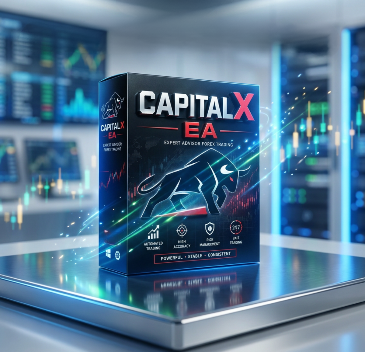 Capital X EA MT5 - EA for Gold FxTradingAlpha