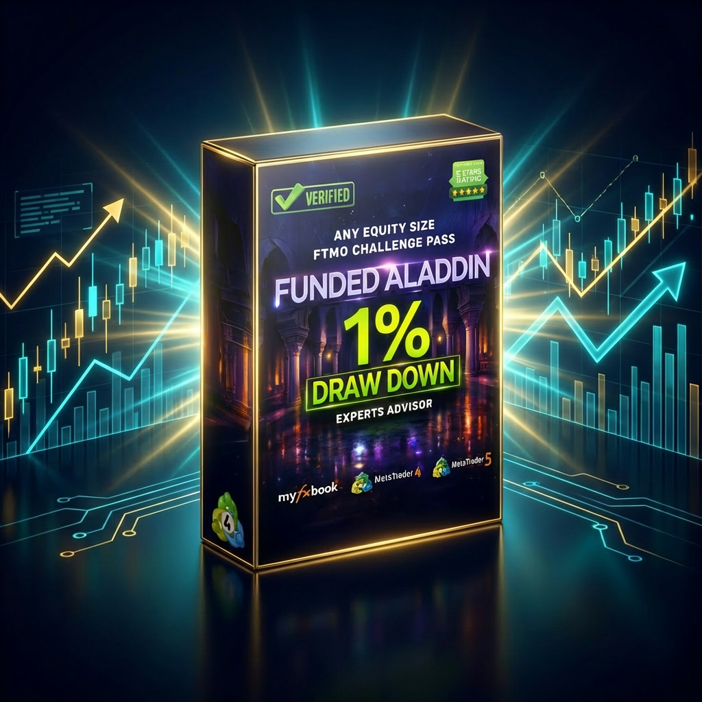 Funded Aladdin Pass FTMO EA MT4 + Set - HFT EA Robot FxTradingAlpha